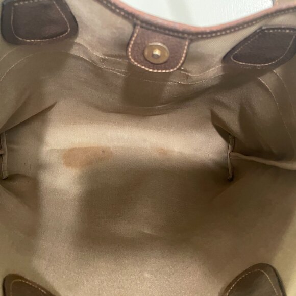 Authentic VINTAGE GUCCI Sherry Line Interlocking GG Tote Bag - Picture 10 of 16